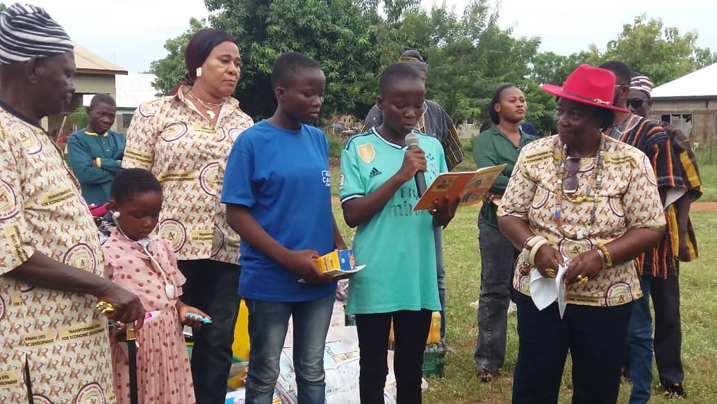 AGLOTLED launches “1 Child, 1 Book a Week” initiative to promote reading among pupils - Nsemkeka