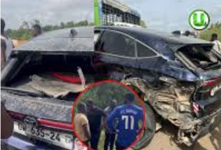 AKROBETO CONFIRMED SAFE AFTER CAR ACCIDENT AT KONONGO - Nsemkeka