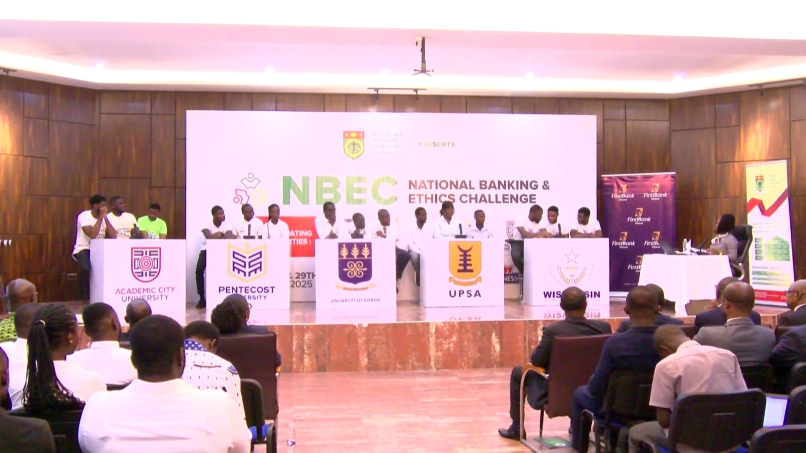 Academic City University wins CIB’s maiden National Banking and Ethics Challenge by narrow margin - Nsemkeka