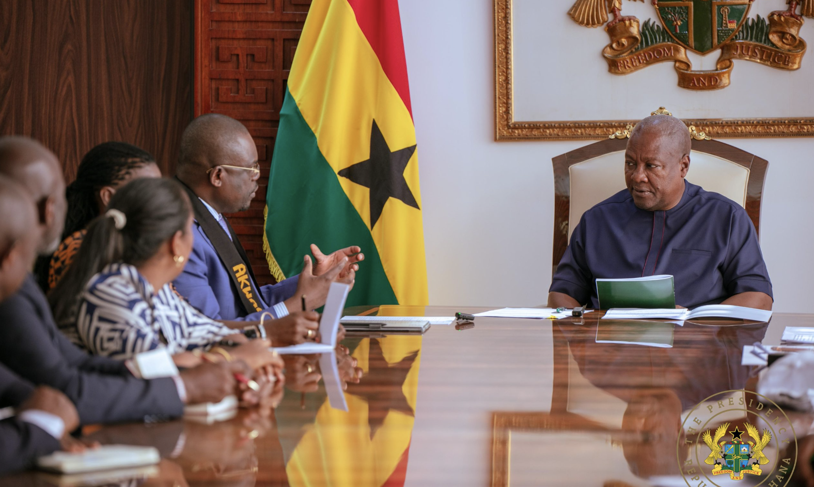 Africa-CDC Director-General lauds Mahama’s leadership in healthcare delivery - Nsemkeka