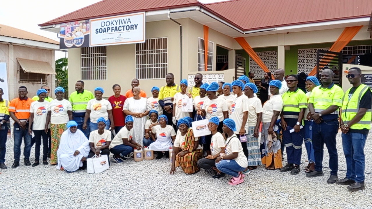AngloGold Ashanti commissions GH₵1.8m soap factory in Obuasi - Nsemkeka