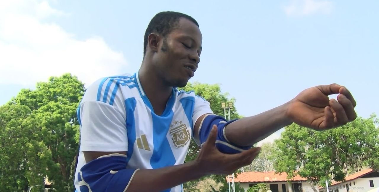 Beyond Sight: Emmanuel Dela Mensah, Ghana’s Goalball ‘Messi’ - Nsemkeka
