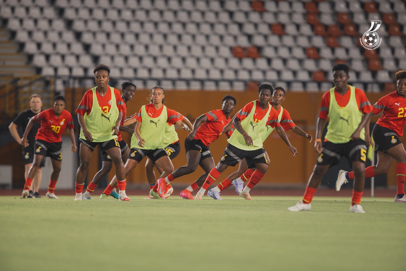 Black Queens hold final training session ahead of first Cote d'Ivoire friendly - Nsemkeka