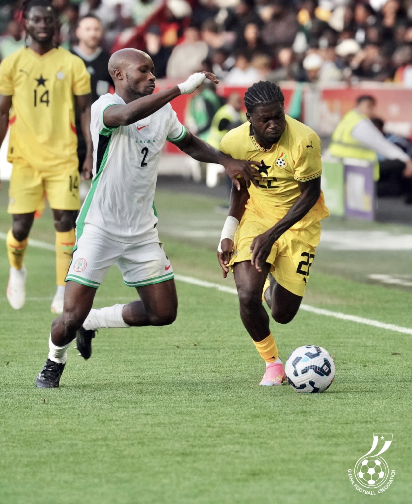 Christopher Bonsu Baah stars on Black Stars debut against Nigeria - Nsemkeka
