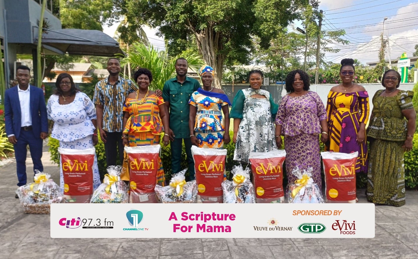 Citi FM/Channel One TV award winners of ‘A Scripture for Mama’ promotion