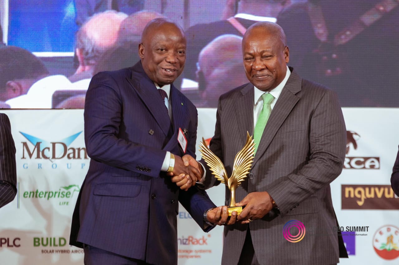 Deloitte Boss honoured as Best CEO in professional services sector at 9th Ghana CEO Summit - Nsemkeka