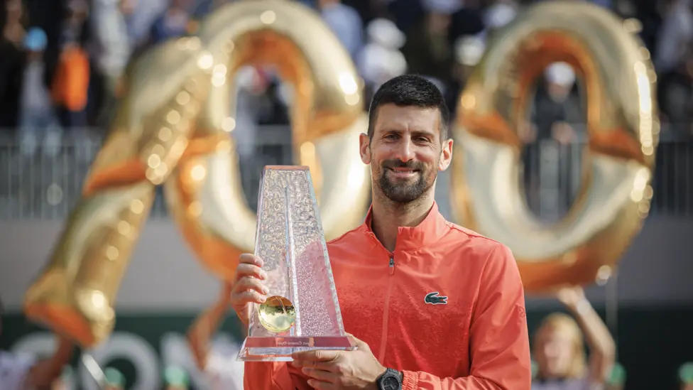 Djokovic makes more history with 100th singles title - Nsemkeka
