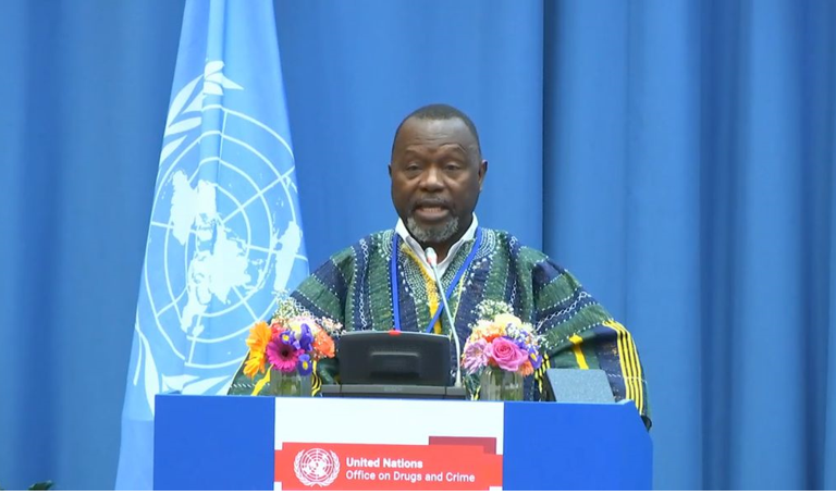 Dr. Dominic Ayine leads Ghana's charge at Global Crime Prevention and Criminal Justice Forum - Nsemkeka
