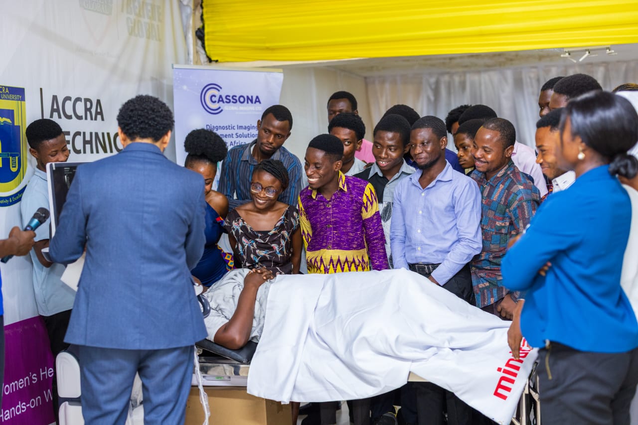 Equipping future healthcare professionals: Cassona Global, Mindray provide free practical training for ATU students - Nsemkeka