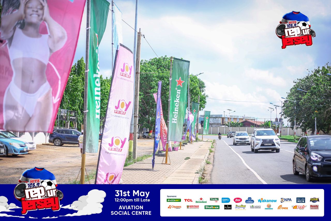 Excitement peaks at Hitz FM’s ‘Rep Ur Jersey’ at Aviation Social Centre ahead of UCL Final - Nsemkeka