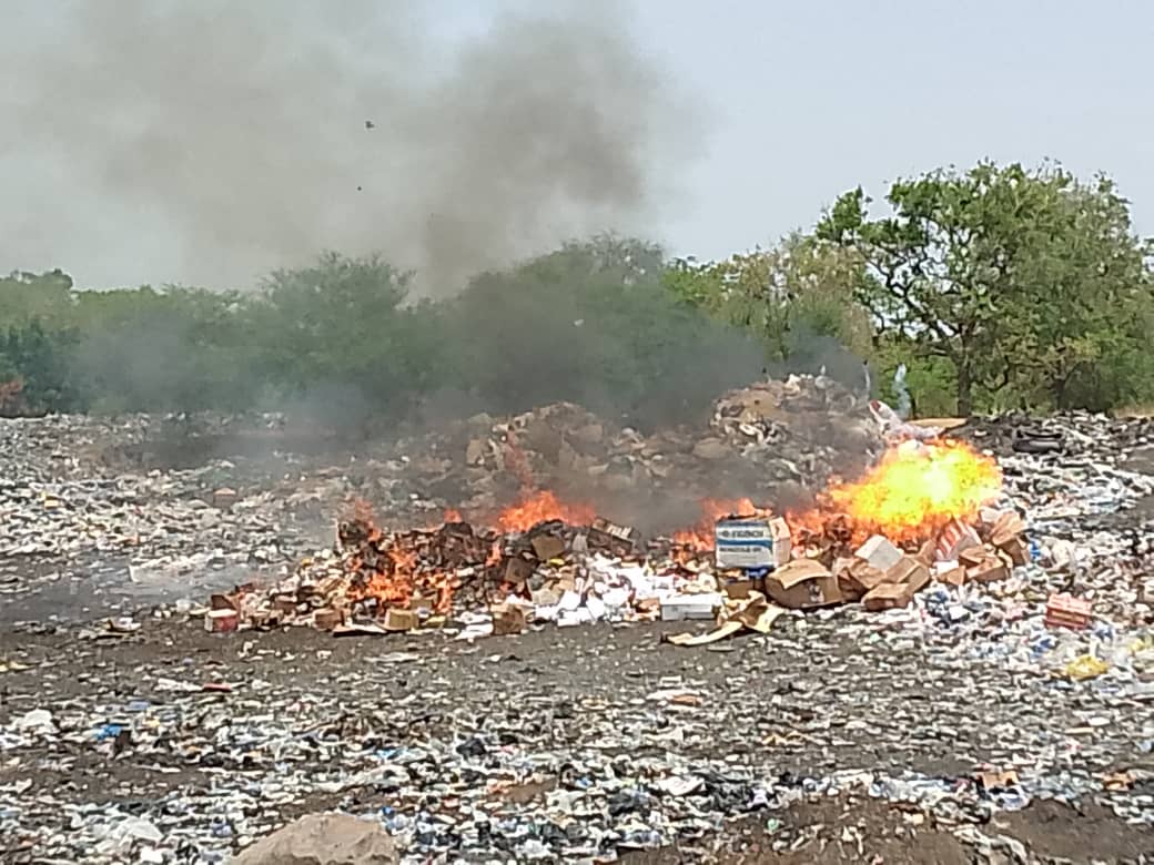 FDA destroys GH¢522k worth of products in Upper East - Nsemkeka