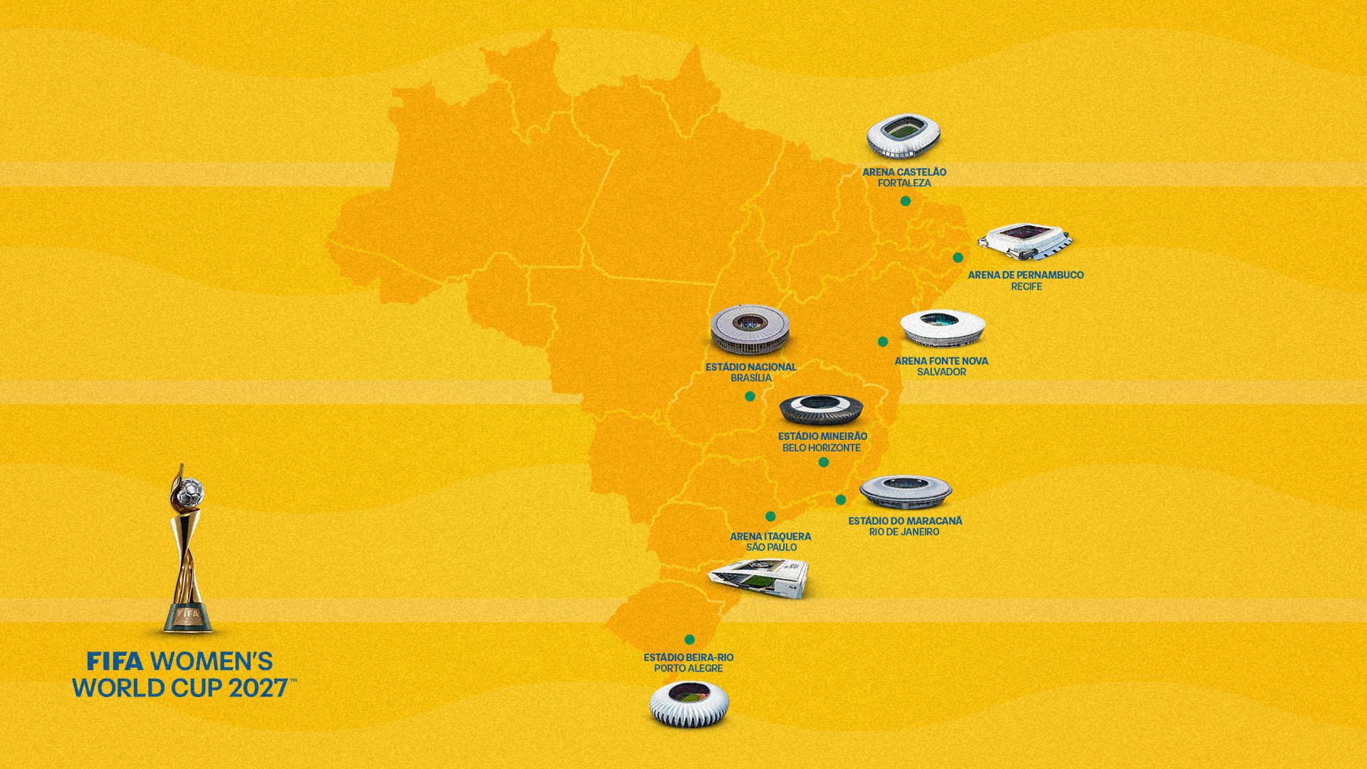 FIFA names 8 vibrant cities to host Women’s World Cup Brazil 2027 - Nsemkeka