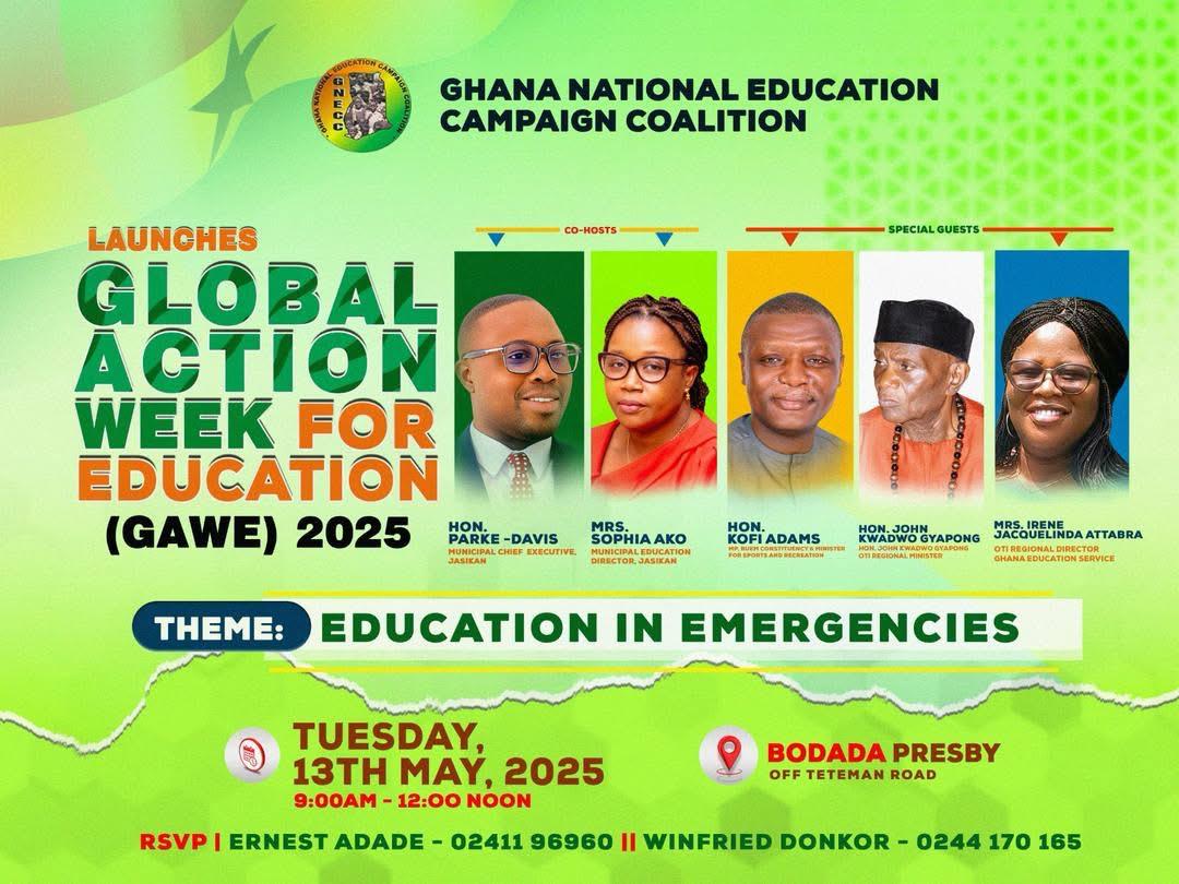 GNECC launches Global Action Week for education in Oti Region - Nsemkeka