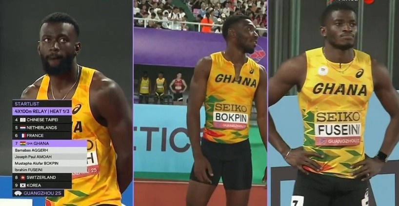 GOC celebrates Men’s relay team’s qualification for 2025 World Athletics Championship - Nsemkeka