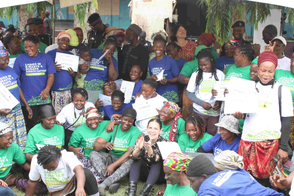 German Development Cooperation inaugurates Ghana’s 1st female scrap dealer association into SMIDO - Nsemkeka