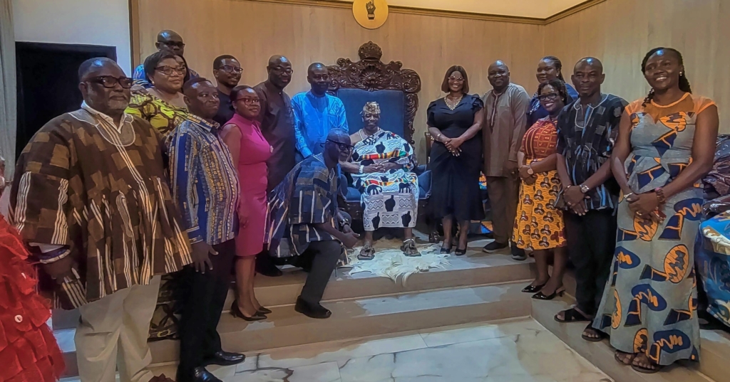 Ghana Tourism Authority pays courtesy call on Ga Mantse - Nsemkeka