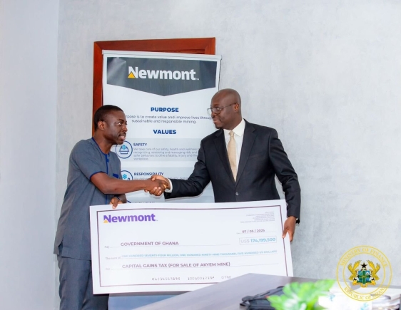 Ghana gets $220m from Newmont's $1billion Sale of Akyem Mine - Nsemkeka