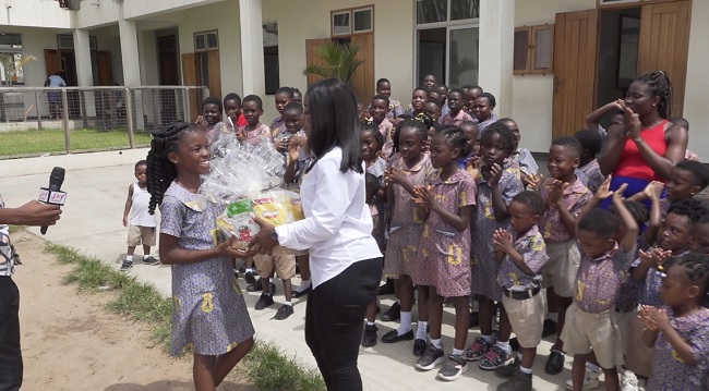 Joy Prime’s Big Chef Junior Team surprises Serwaa Bonsu at school - Nsemkeka