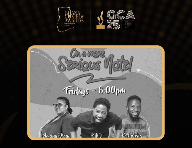 Joy Prime’s 'On A More Serious Note' Show adjudged TV Comedy Programme of the Year - Nsemkeka