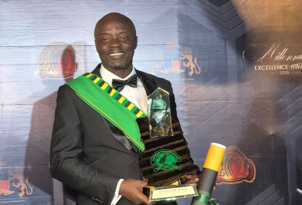JoyNews’ Erastus Asare Donkor honoured at 2025 Millennium Excellence Awards - Nsemkeka