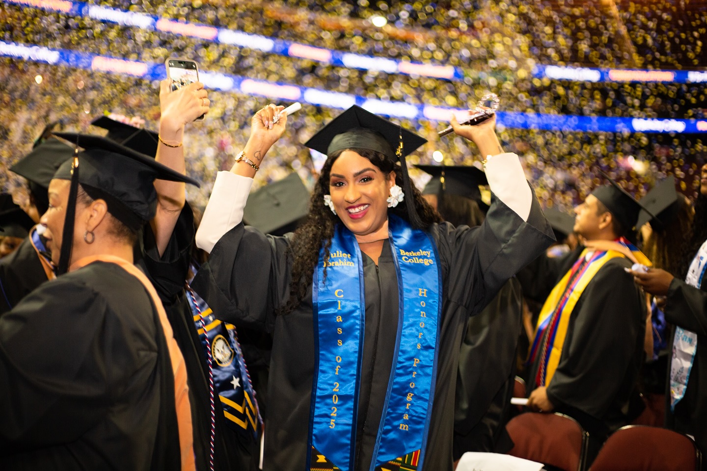 Juliet Ibrahim Celebrates Academic Milestone With Marketing Communications Degree - Nsemkeka.com