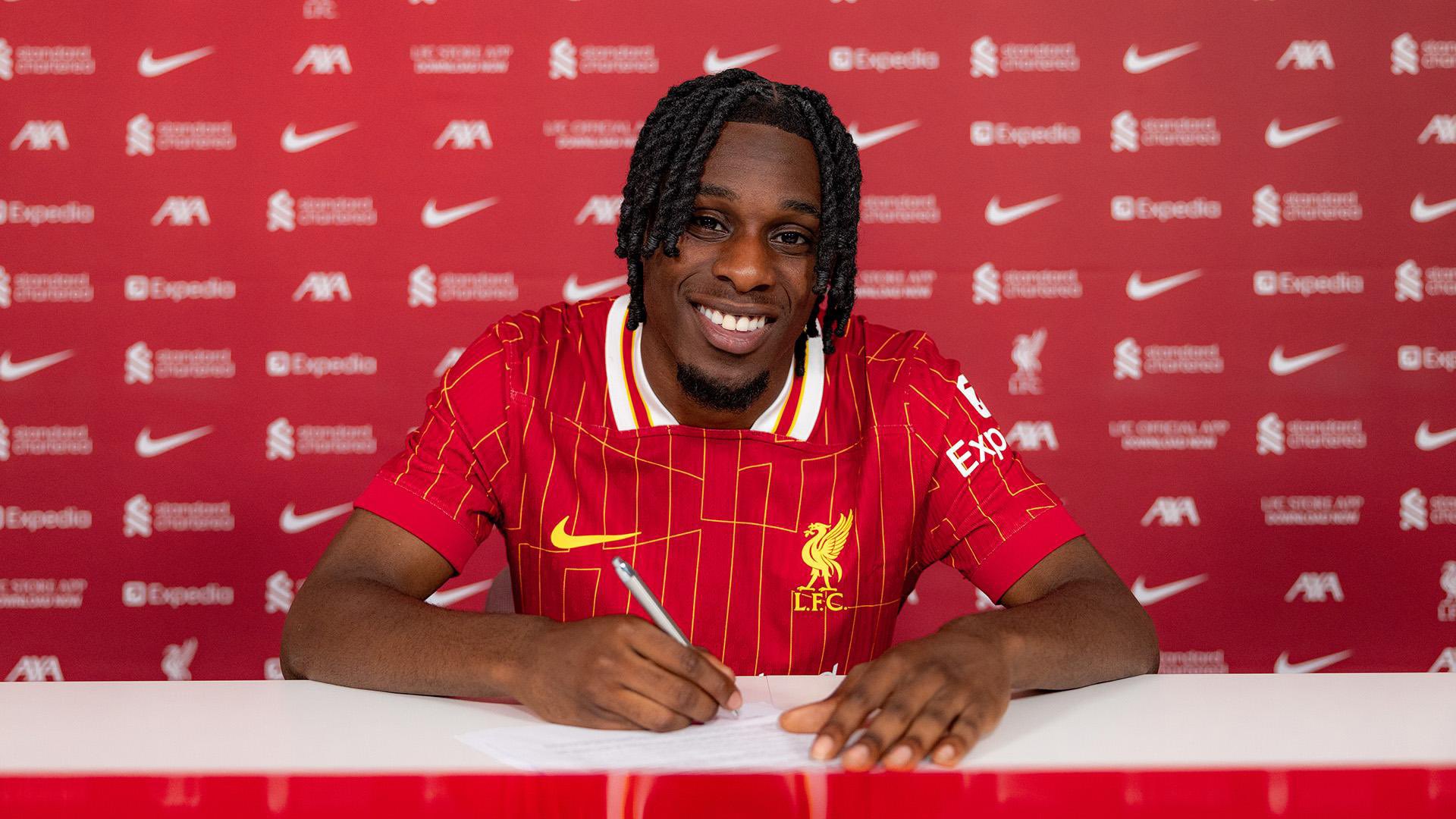 Liverpool sign Jeremie Frimpong from Leverkusen for £29.5m - Nsemkeka