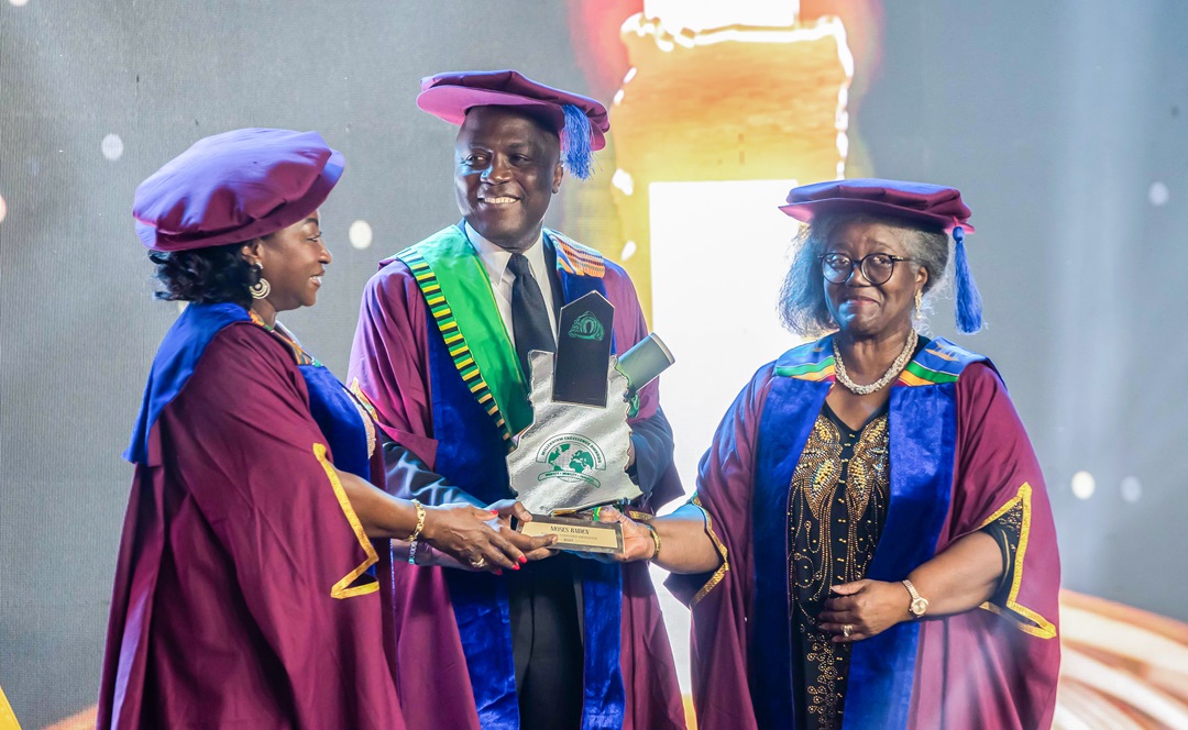Margins ID Group CEO, Moses Baiden, wins 3rd consecutive Millennium Excellence Award - Nsemkeka