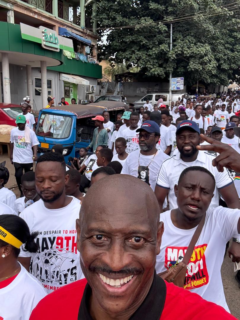 May 9: Ghanaians walk to mark 24th anniversary of Accra Stadium Disaster - Nsemkeka