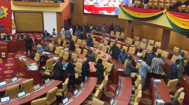 Minority MPs Stage Walkout Over Bail Conditions for Chairman Wontumi - GhArticles.com
