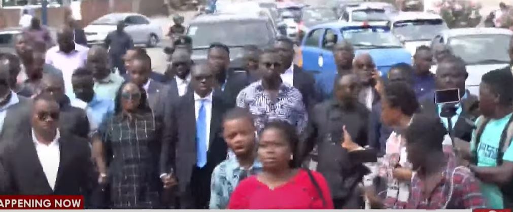 Minority boycotts parliament; marches to EOCO to support Wuntomi - Nsemkeka