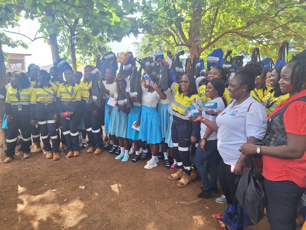 NADeF marks Menstrual Hygiene Day with 50,000 sanitary pads for 4,000 Schoolgirls in Ahafo communities - Nsemkeka