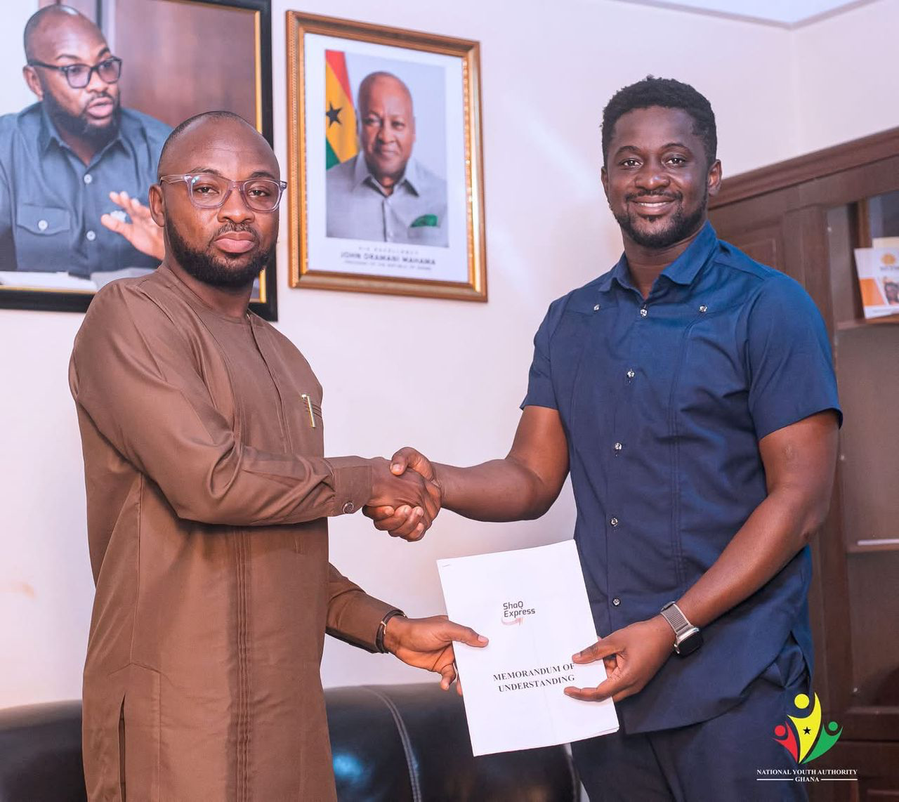 NYA partners SHAQEXPRESS to train 1,000 youth annually in electric bike courier and okada services - Nsemkeka