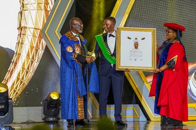 Nick Danso Adjei receives Lifetime Africa Achievement prize