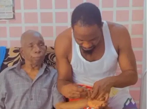 Nollywood actor Junior Pope’s father dies one year after his death 