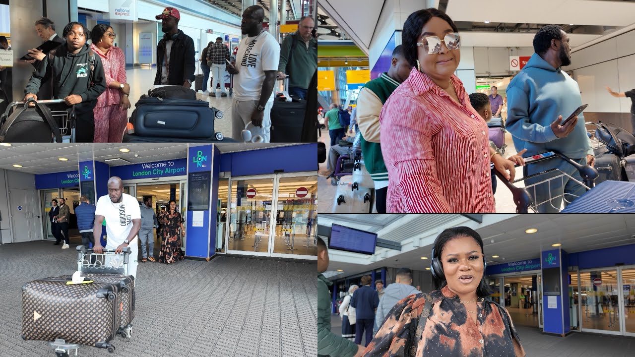 Obaapa Christy, Dr Likee, Vivian Jill And Kyekyeku Touch Down In London For UK Shows (Video) - Nsemkeka.com