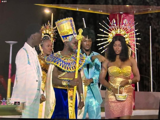  Okyeame Kwame channels African royalty as Pharoah at TGMA26