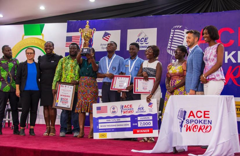 Osei Tutu SHS clinch wins 2025 ACE Spoken Word contest - Nsemkeka