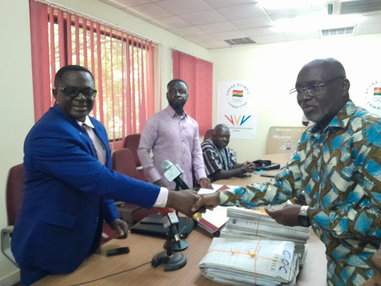 Richard Akpokavie officially takes over as Ghana Olympic Committee President - MyJoyOnline