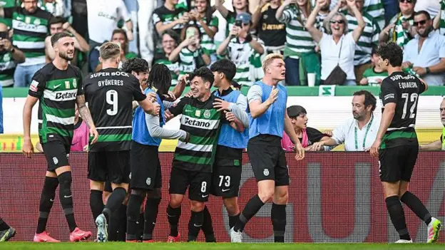 Sporting beat Guimaraes to retain Primeira Liga title - Nsemkeka