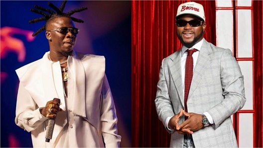 TGMA26: Stonebwoy congratulates King Promise on Artiste of the Year win