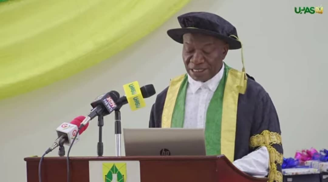 UHAS Council Chairman Prof. Kodzo Gavua urges graduates to serve with passion, integrity, and innovation - Nsemkeka