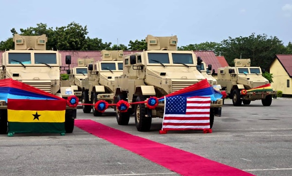 US donates $6m armoured vehicles to boost Ghana’s defence capabilities - Nsemkeka