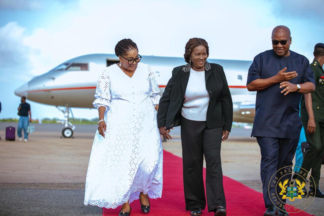 Vice President Jane Opoku-Agyemang arrives home after full recovery - Nsemkeka