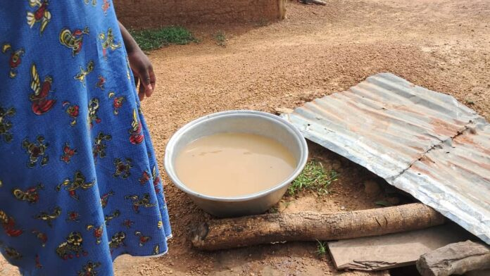 We drink with animals - Ofosu residents seek more help despite getting 1st borehole from AgroCrown - Nsemkeka