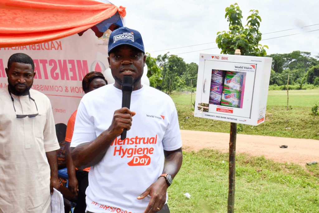 World Vision Ghana launches Community Pad Bank in Kadjebi to tackle menstrual poverty - Nsemkeka