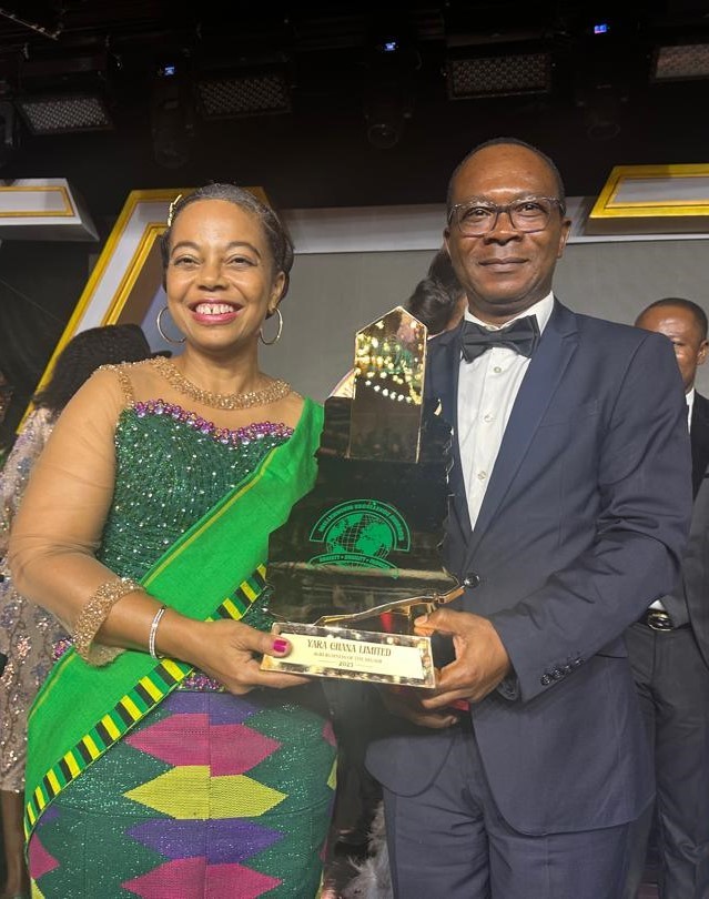Yara crowned Agribusiness of the Decade award