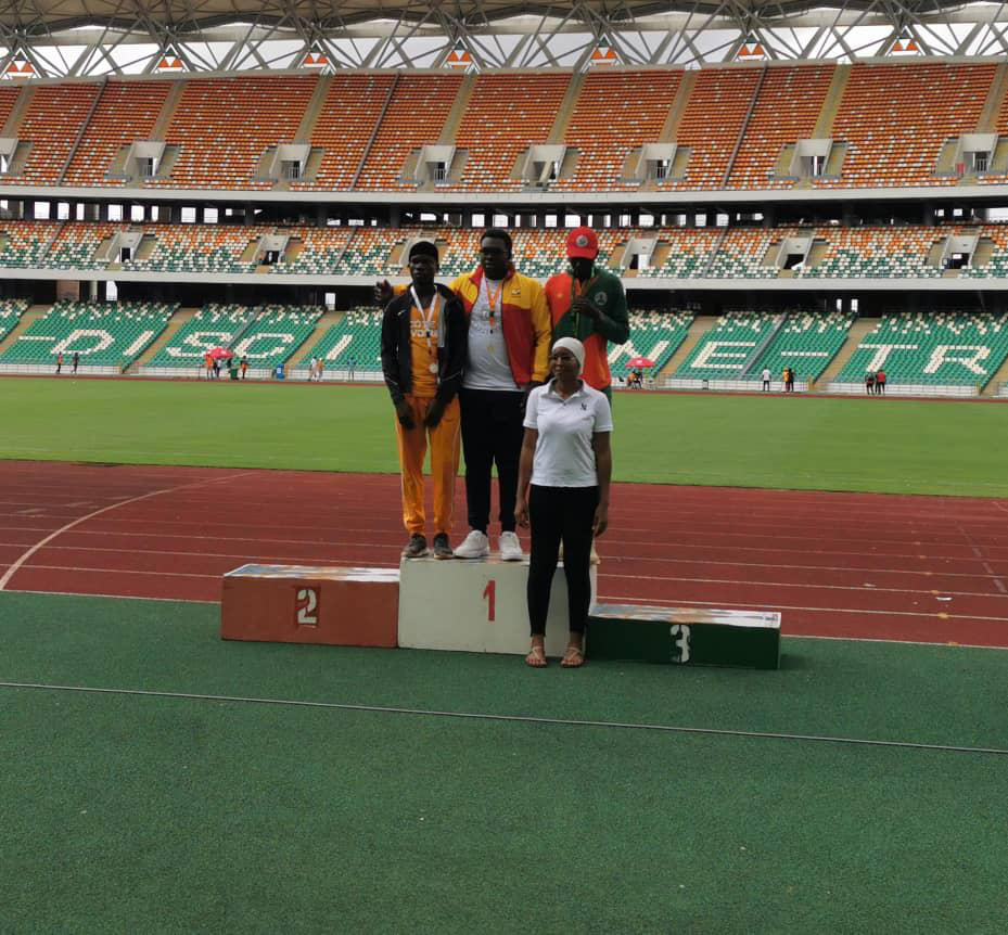 AlS student secures gold for Ghana at International Athletics Competition - Nsemkeka