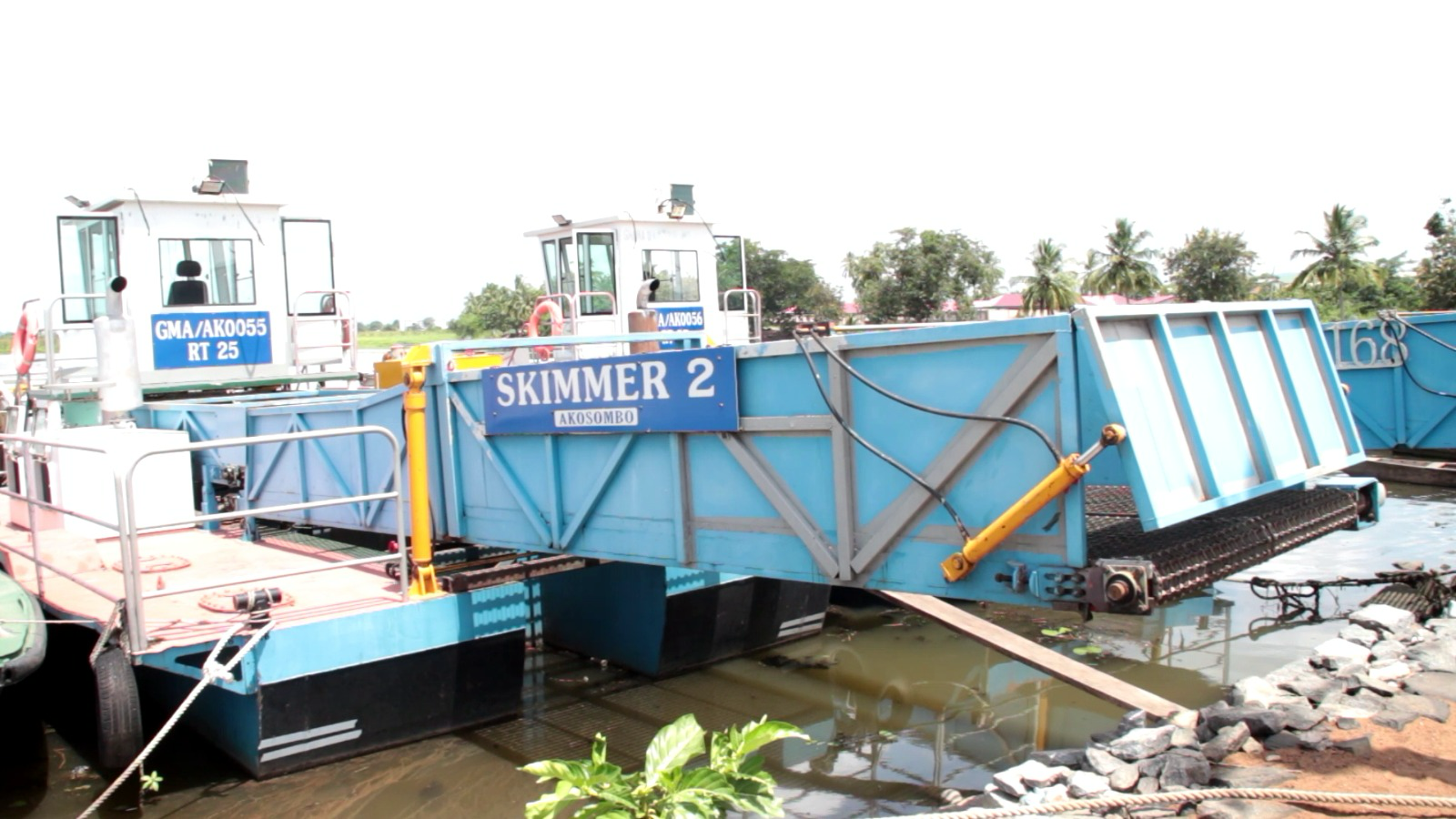 Aquatic weeds are threats hydro power, water transport - Maritime Authority - Nsemkeka