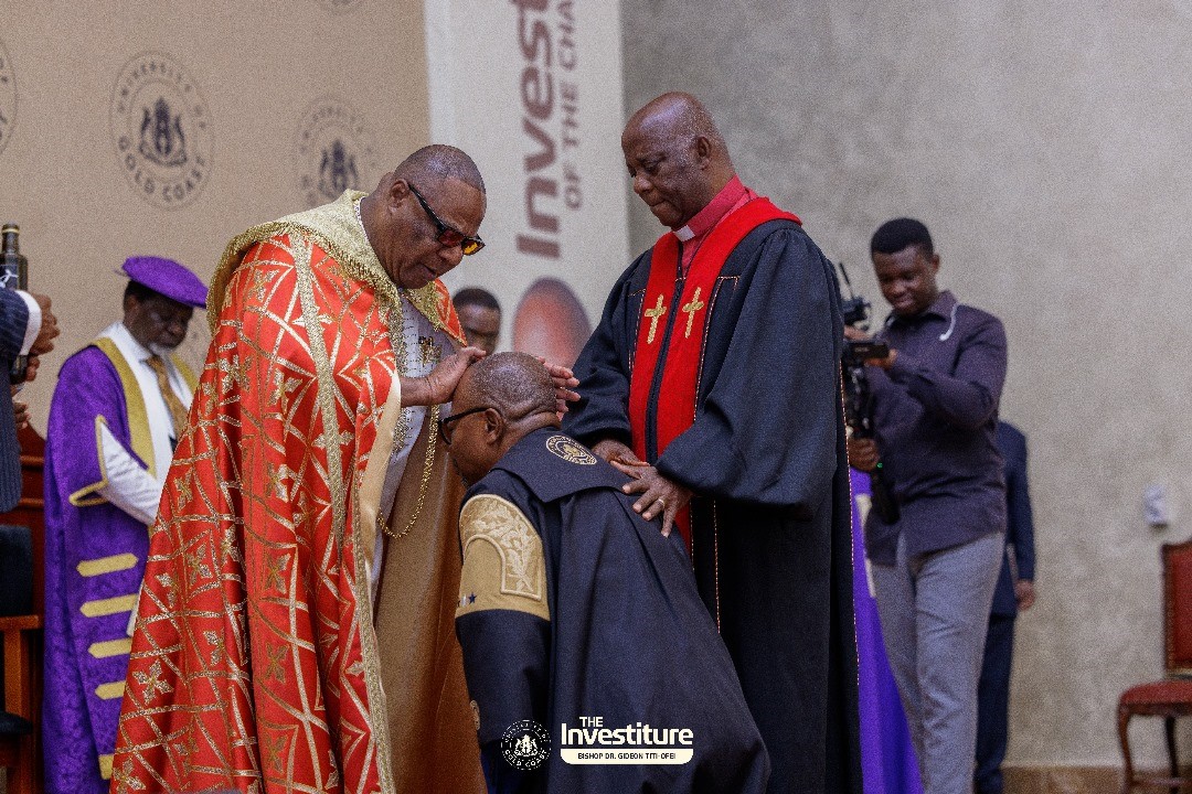 Bishop Dr. Titi-Ofei invested as Chancellor of University of Gold Coast