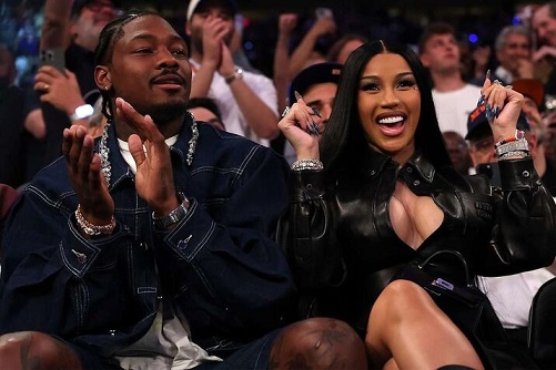 Cardi B confirms romance with NFL star Stefon Diggs in Instagram post
